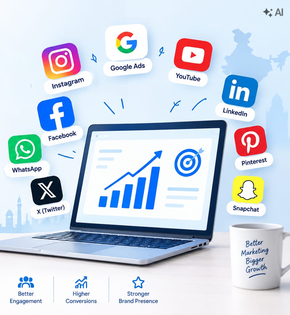 Best platforms for running digital marketing campaigns in India